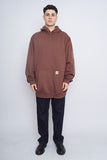 Poleron café Carhartt Talla XL 4