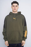 Poleron verde Puma Talla L 1