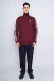 Poleron burdeo ADIDAS Talla L 4