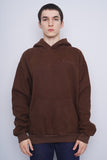 Poleron café comfrt Talla M 1