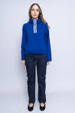 Poleron azul NIKE Talla S 4