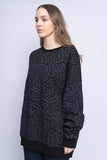 Poleron bicolor negro/gris STADIUM GOODS Talla L 2