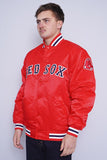 Bomber rojo authentic by majestic Talla M 2