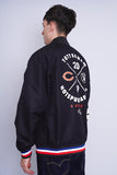 Bomber negro mitchell and ness Talla L 3