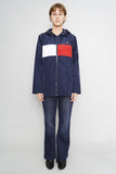 Cortaviento azul Tommy Hilfiger Talla XL 4