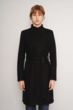 Abrigo negro Mango Talla S