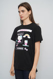 Polera Negro sanrio Talla L Image 1