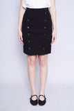 Falda negro burberry Talla 6 1