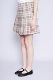 Falda escocesa beige bagatelle Talla S 2