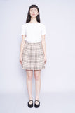 Falda escocesa beige bagatelle Talla S 4