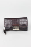 Cartera chocolate michael kors Talla TU 1