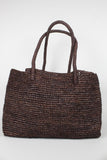 Cartera chocolate cos Talla TU 1