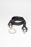 Cinturon negro nostalgic Talla TU 1