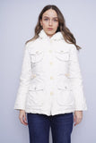 Parka blanco Banana Republic Talla S 1