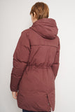 Parka burdeo Talla XS 3