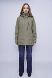 Parka verde burton ak Talla XL 4