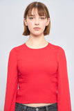 Blusa casual  rojo likely talla M 540