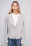 Blazer Gris White Black Talla 12 Image 0