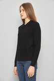 Sweater casual  negro beige talla L 328