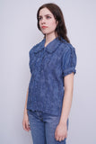 Blusa Azul lausp sugar Talla TU Image 1