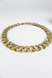 Collar dorado nostalgic Talla TU 1
