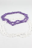 Collar lavanda/cristal NOSTALGIC Talla TU