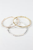 Pulsera tres oros nostalgic Talla TU 1