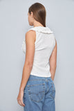 Top casual  blanco maeve talla M 159