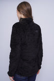 Poleron negro the north face Talla M 3