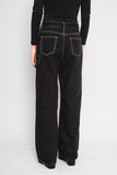 Pantalon Negro Nostalgic Talla S Image 2