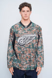Polera Verde  Nhl Reebok Talla M