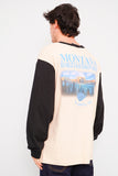 Polera Beige harley davidson Talla L Image 2