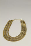 Collar dorado Monet Talla TU