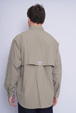 Camisa verde columbia Talla M 3