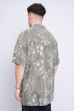Camisa verde island shores Talla L 3