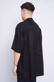 Camisa negro paradise blue Talla XL 3