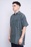 Camisa verde robert stock Talla M 2