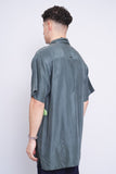 Camisa verde robert stock Talla M 3