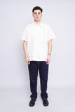 Camisa crema the genuine haband guayabera Talla L 4