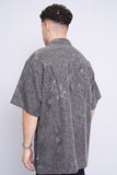 Camisa grafito island shores Talla L 3