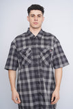Camisa cuadrille negro genuine dickies Talla XL 1