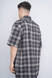 Camisa cuadrille negro genuine dickies Talla XL 3