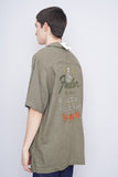 Camisa verde lucky brand Talla L 3