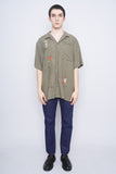 Camisa verde lucky brand Talla L 4