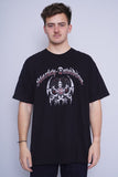 Polera Print negro Harley Davidson Talla L 1