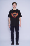 Polera Print negro Harley Davidson Talla XL 4