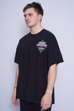 Polera Print negro Harley Davidson Talla XXL 2