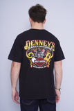 Polera Print negro Harley Davidson Talla L 3
