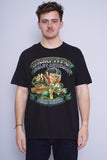 Polera Print negro Harley Davidson Talla L 1