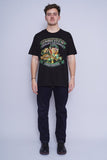 Polera Print negro Harley Davidson Talla L 4